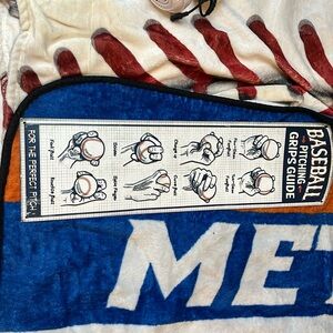 Baseball pitching guide metal wall decor